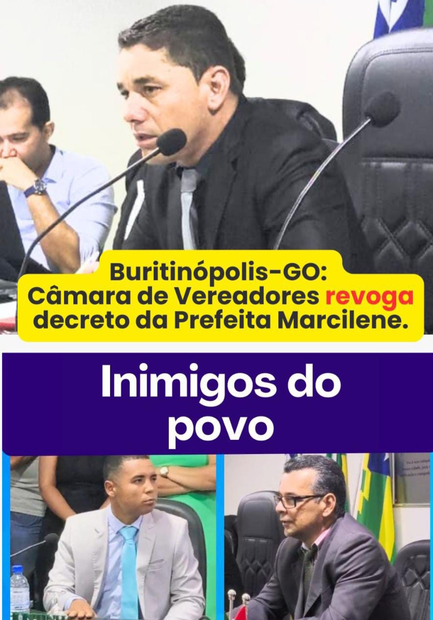 CÂMARA MUNICIPAL DE BURITINÓPOLIS APROVA DECRETO QUE ANULA SUSPENSÃO DE CONCURSO PÚBLICO