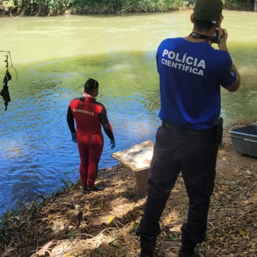 TRAGÉDIA NO RIO BURITIS: HOMEM DESAPARECE APÓS MERGULHO E É ENCONTRADO SEM VIDA