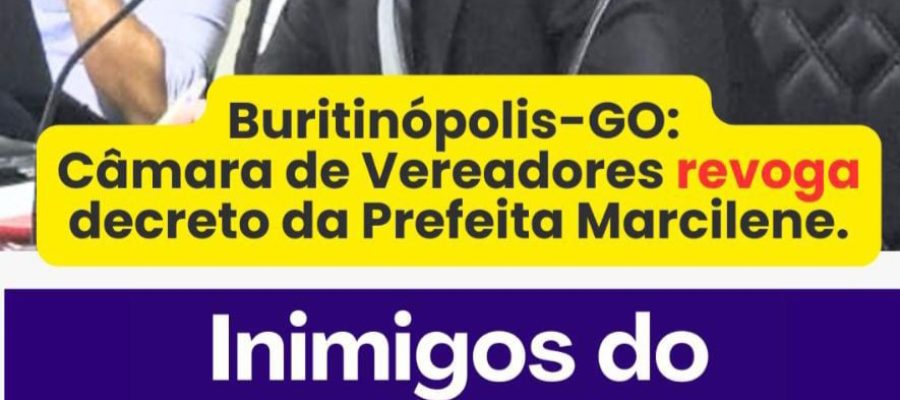 CÂMARA MUNICIPAL DE BURITINÓPOLIS APROVA DECRETO QUE ANULA SUSPENSÃO DE CONCURSO PÚBLICO